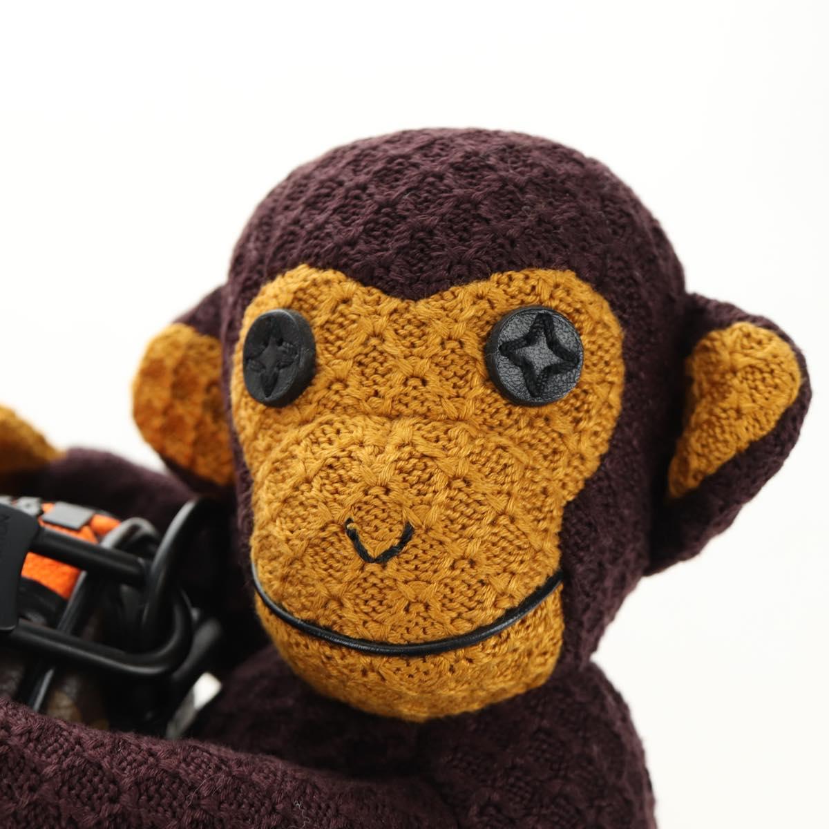 LOUIS VUITTON Monogram Monkey Puppet Keepall XS Bag M80118 LV Auth 189754SM
