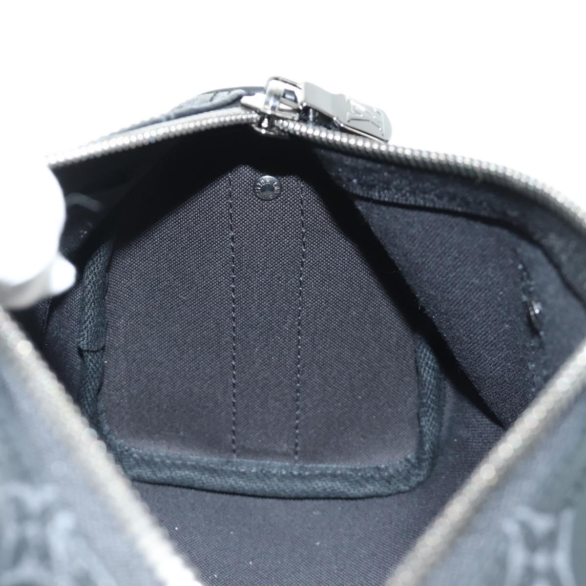 LOUIS VUITTON Eclipse Keepall Bandouliere 25 Bag 2way M25885 LV Auth 189764SV