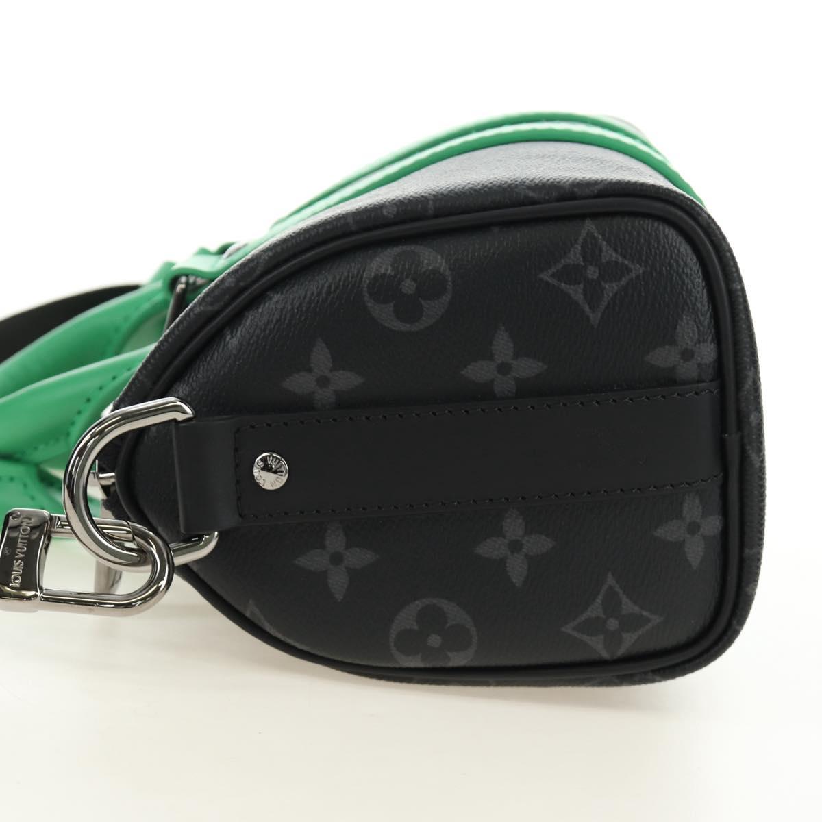 LOUIS VUITTON Eclipse Keepall Bandouliere 25 Bag 2way M25885 LV Auth 189764SV