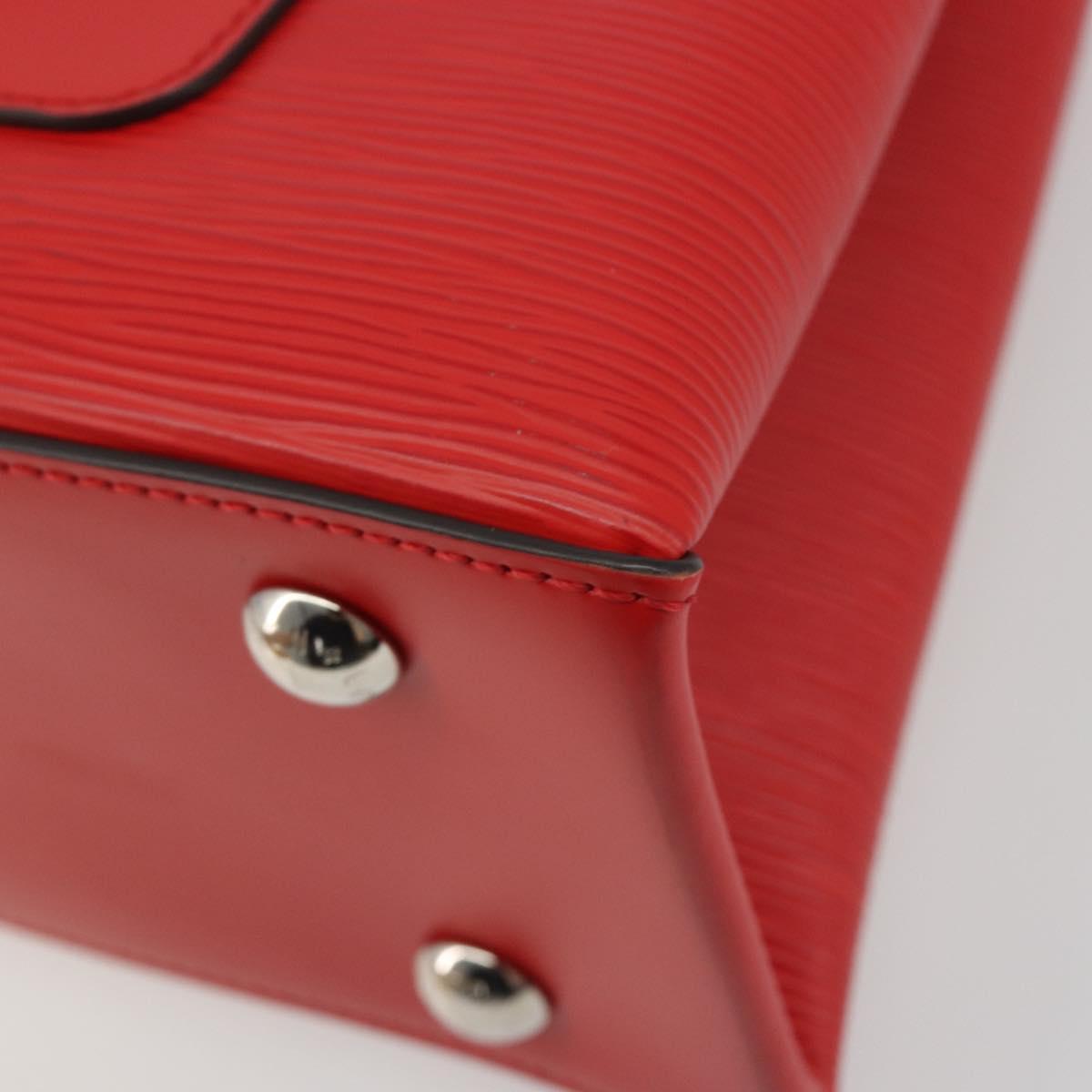 LOUIS VUITTON Epi Kleber PM Hand Bag Red M51347 LV Auth 189766V