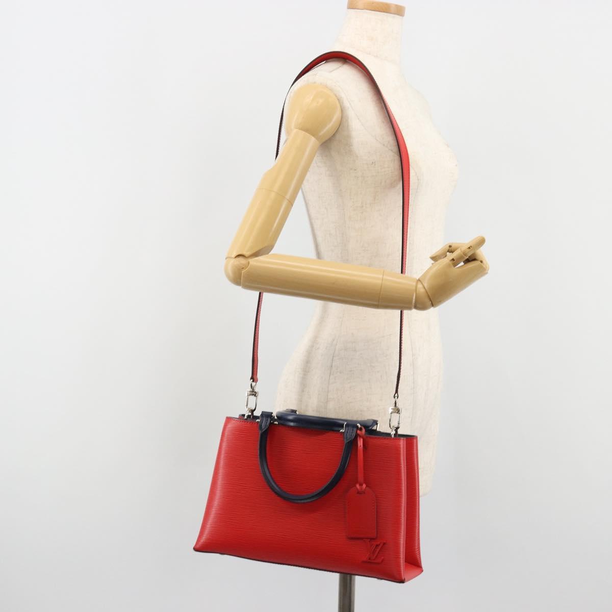 LOUIS VUITTON Epi Kleber PM Hand Bag Red M51347 LV Auth 189766V