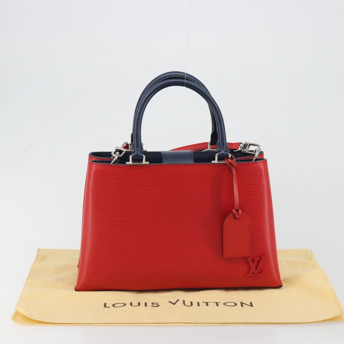 LOUIS VUITTON Epi Kleber PM Hand Bag Red M51347 LV Auth 189766V
