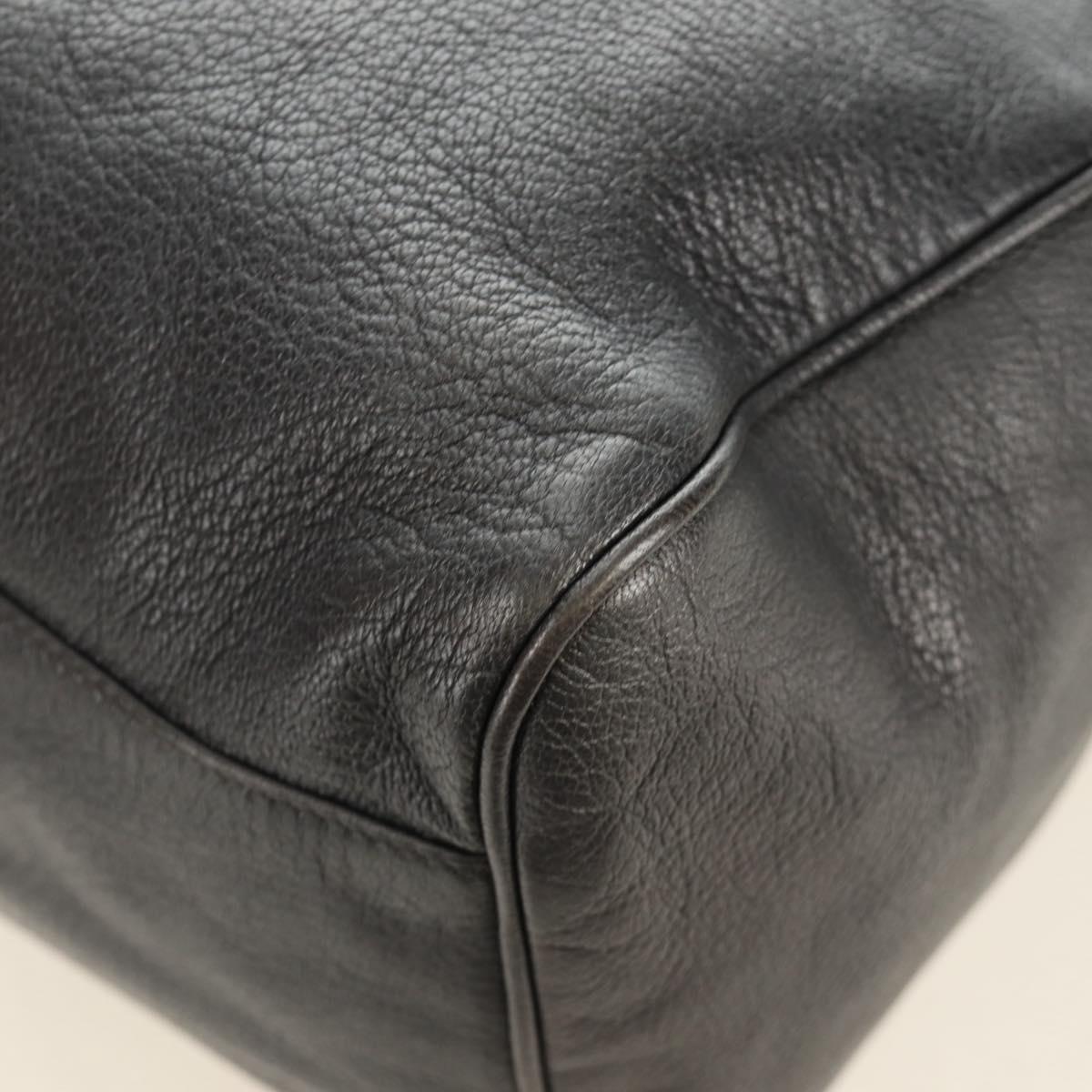 BALENCIAGA Classic Vero Hand Bag Leather Gray 235216 Auth 189775SM