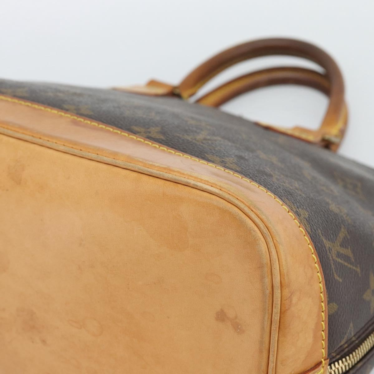 LOUIS VUITTON Monogram Alma Hand Bag M51130 LV Auth 189781