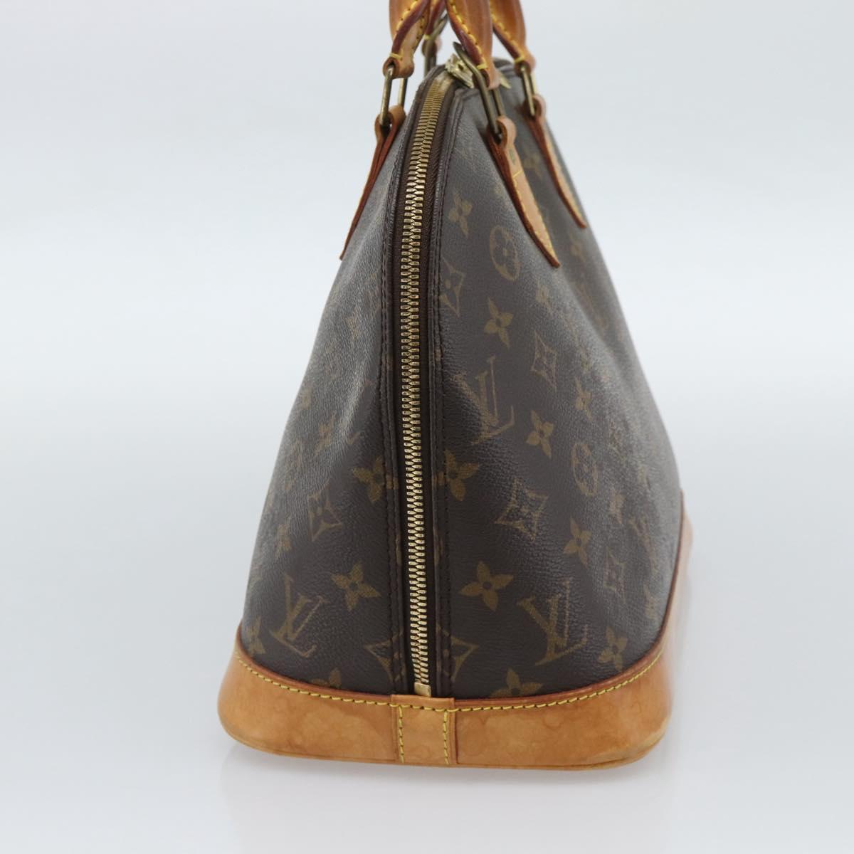 LOUIS VUITTON Monogram Alma Hand Bag M51130 LV Auth 189781