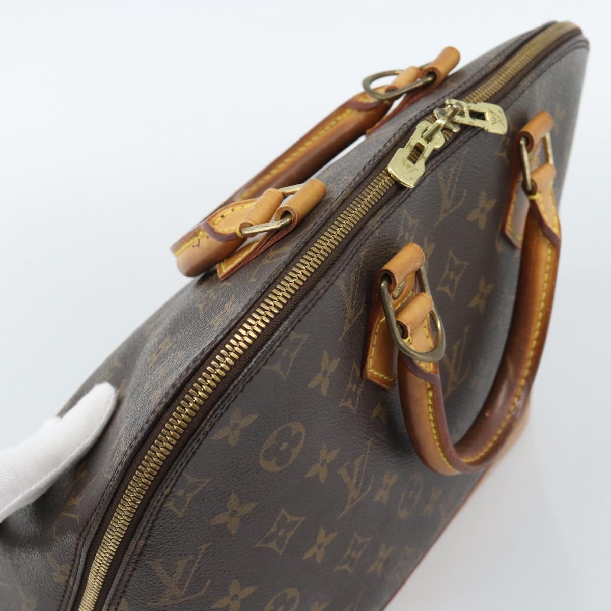 LOUIS VUITTON Monogram Alma Hand Bag M51130 LV Auth 189781