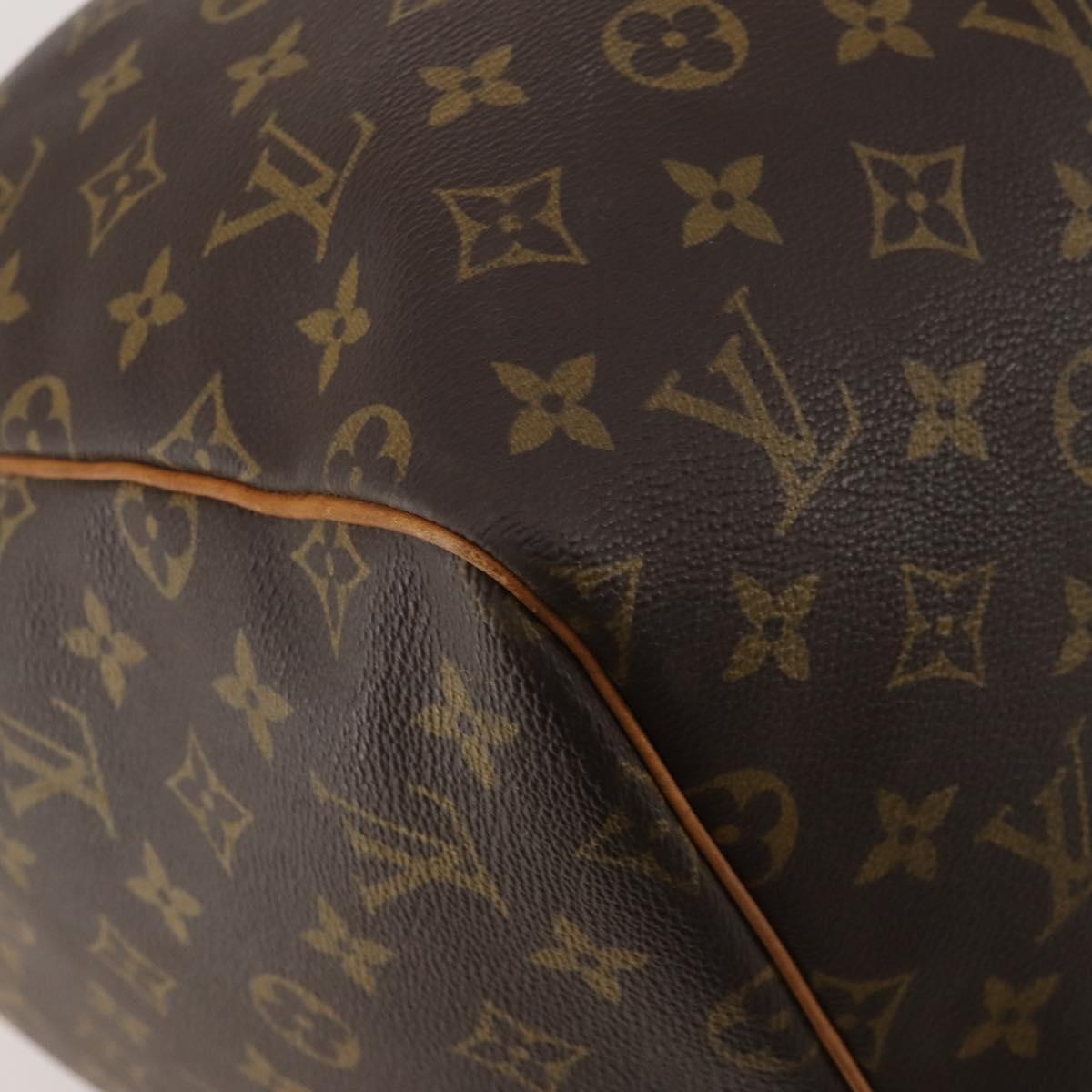 LOUIS VUITTON Monogram Keepall 55 Boston Bag M41424 LV Auth 189785A