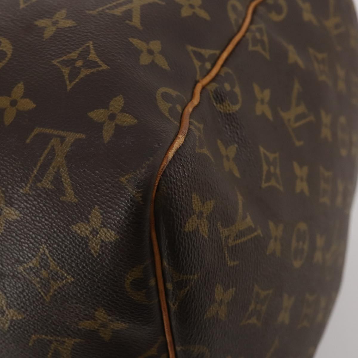 LOUIS VUITTON Monogram Keepall 55 Boston Bag M41424 LV Auth 189785A
