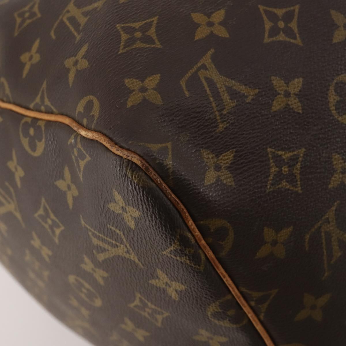 LOUIS VUITTON Monogram Keepall 55 Boston Bag M41424 LV Auth 189785A