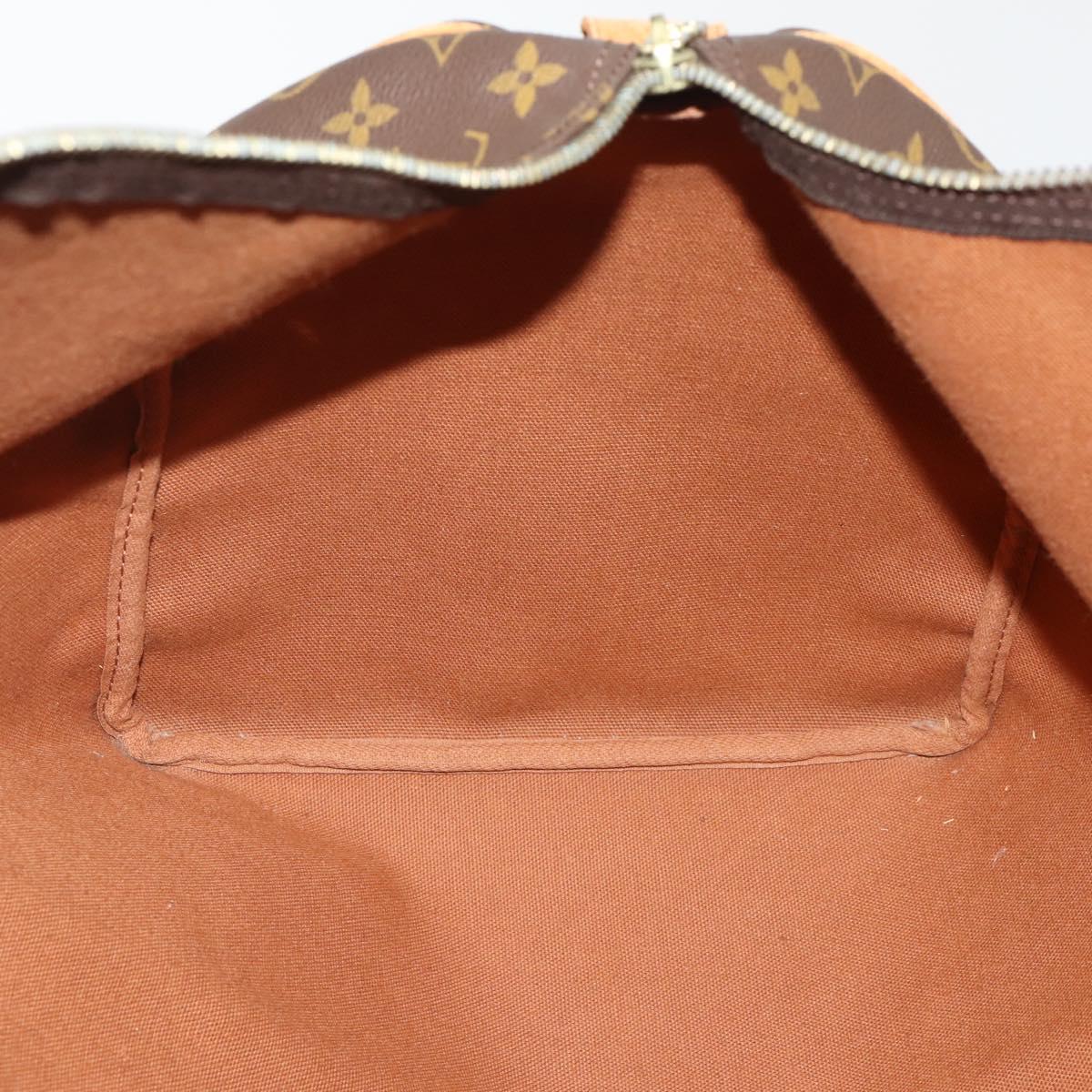 LOUIS VUITTON Monogram Keepall 55 Boston Bag M41424 LV Auth 189785A