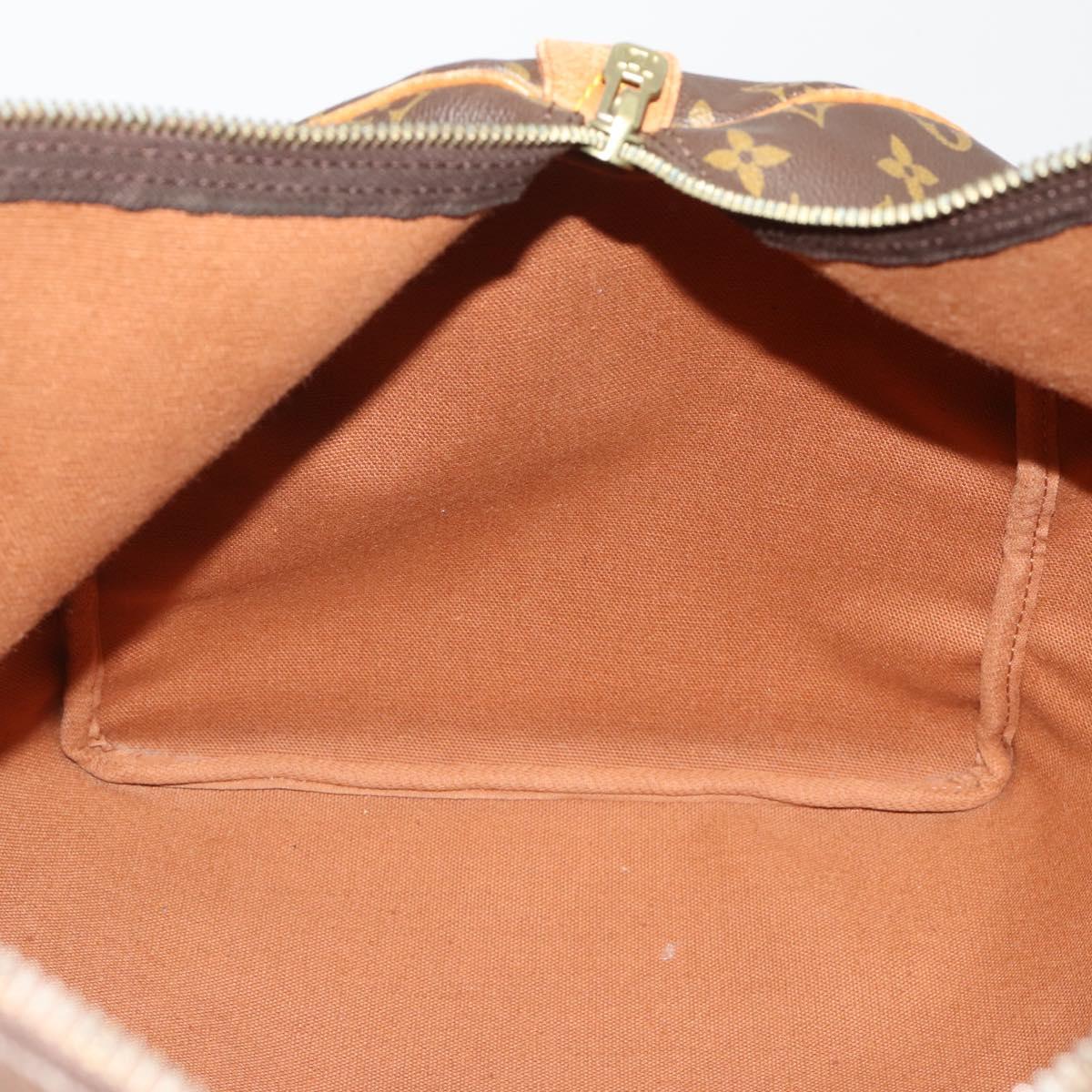 LOUIS VUITTON Monogram Keepall 55 Boston Bag M41424 LV Auth 189785A