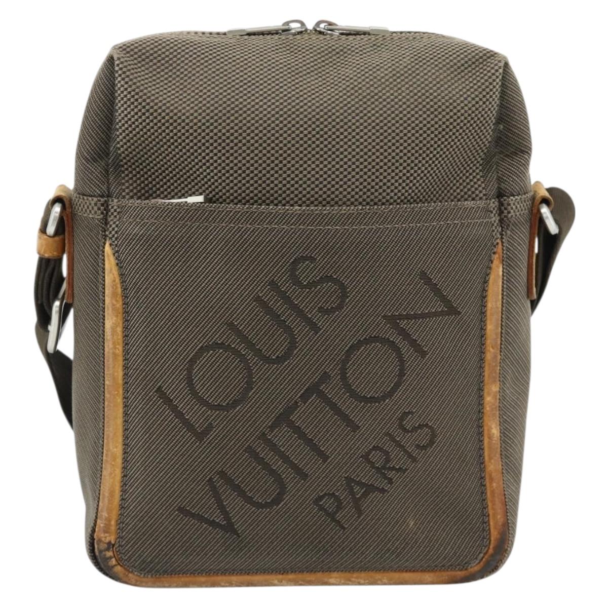 LOUIS VUITTON Damier Geant Sitadan NM Bag Brown Tail M93224 LV Auth 189791