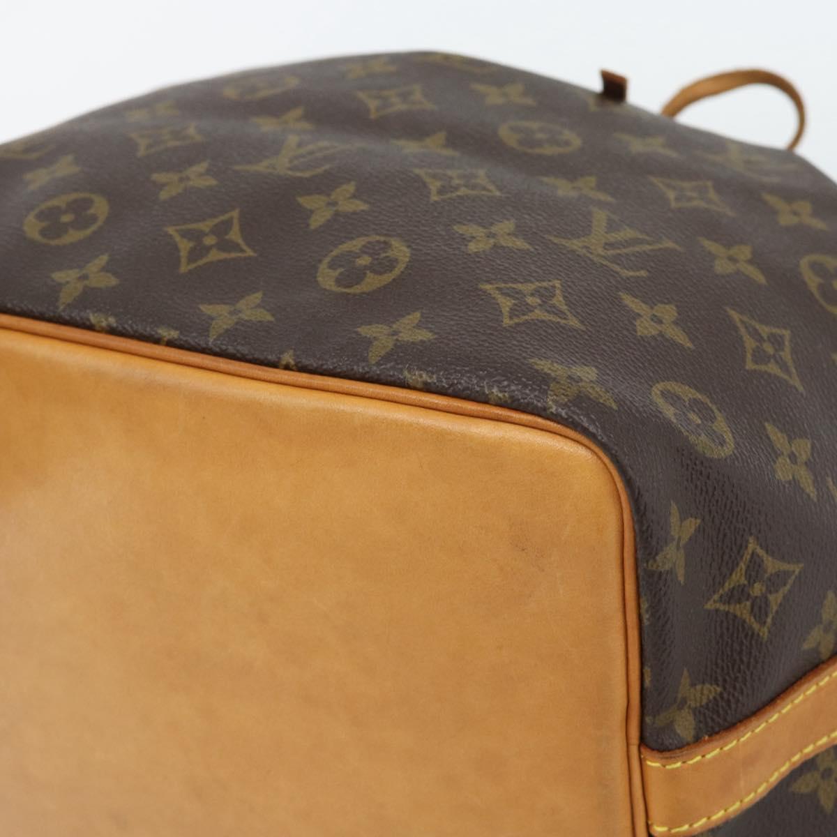 LOUIS VUITTON Monogram Petit Noe Shoulder Bag M42226 LV Auth 189793A