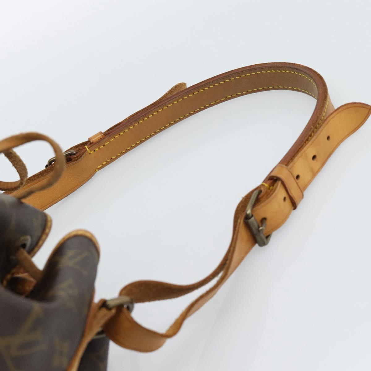 LOUIS VUITTON Monogram Petit Noe Shoulder Bag M42226 LV Auth 189793A