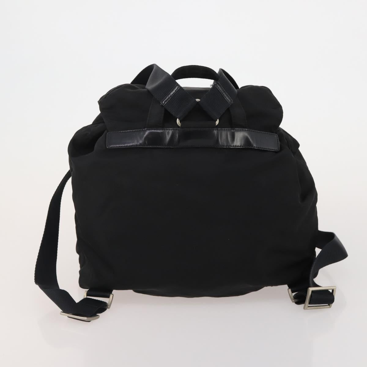 PRADA Hand Bag Nylon 3 Set Black Brown khaki Auth 189799