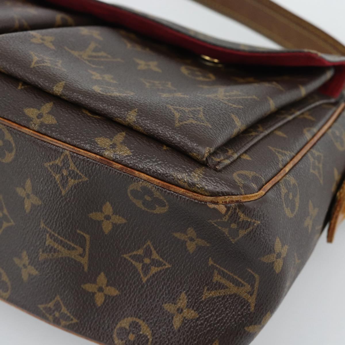 LOUIS VUITTON Monogram Viva Cite GM Shoulder Bag M51163 LV Auth 189808