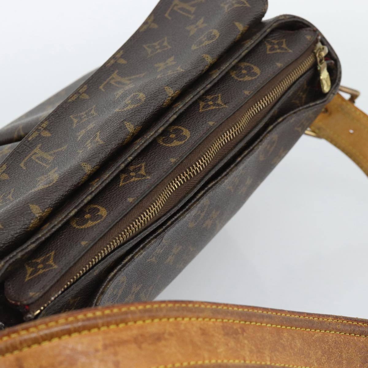 LOUIS VUITTON Monogram Viva Cite GM Shoulder Bag M51163 LV Auth 189808