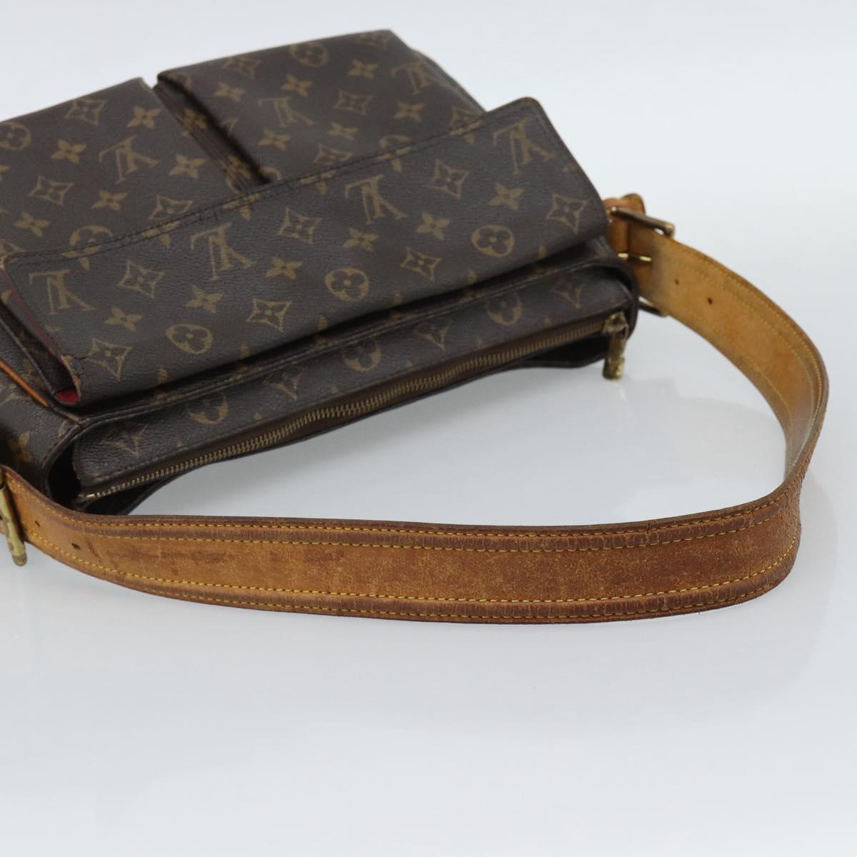 LOUIS VUITTON Monogram Viva Cite GM Shoulder Bag M51163 LV Auth 189808