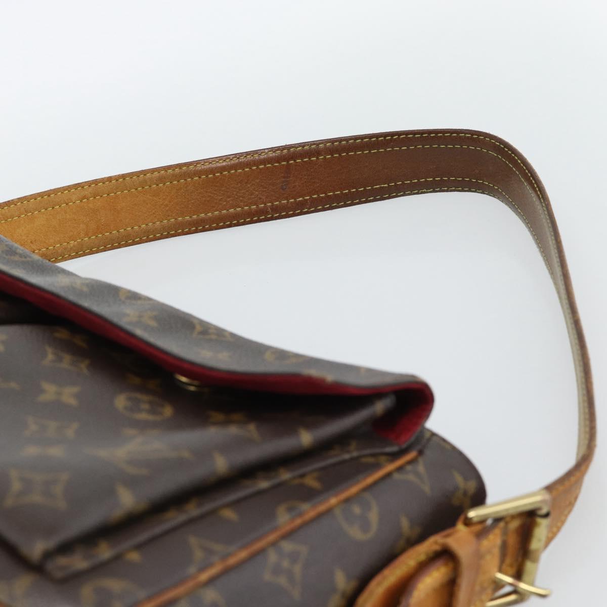 LOUIS VUITTON Monogram Viva Cite GM Shoulder Bag M51163 LV Auth 189808
