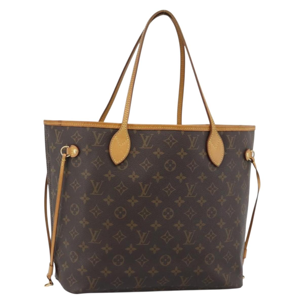 LOUIS VUITTON Monogram Neverfull MM Tote Bag M40156 LV Auth 189812A