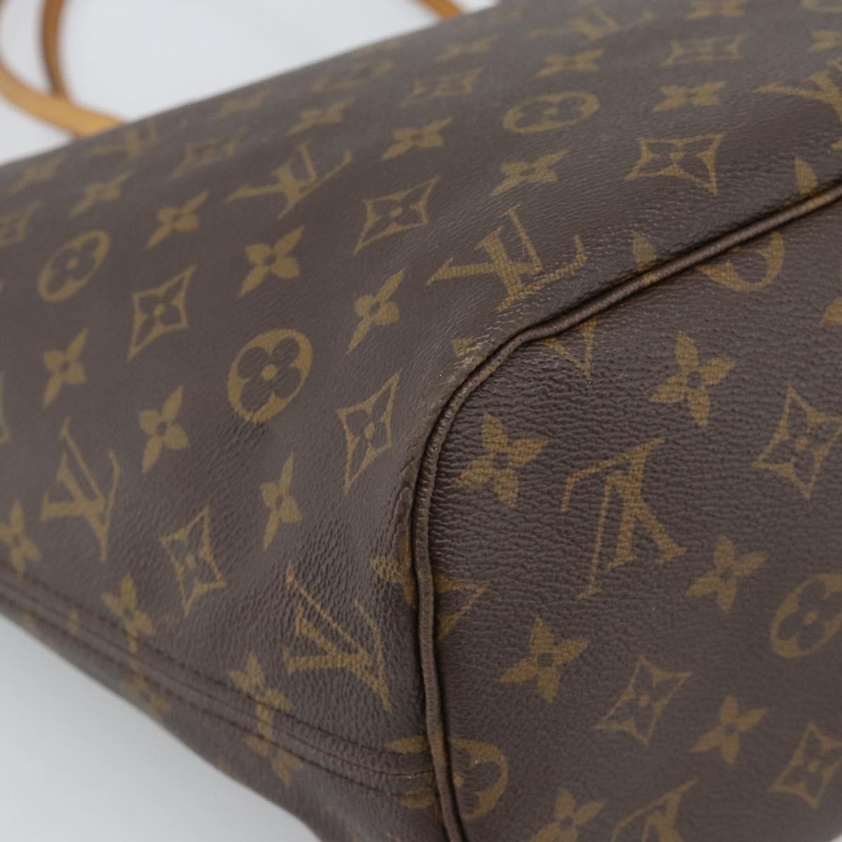 LOUIS VUITTON Monogram Neverfull MM Tote Bag M40156 LV Auth 189812A