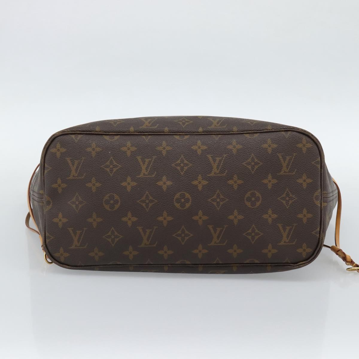 LOUIS VUITTON Monogram Neverfull MM Tote Bag M40156 LV Auth 189812A