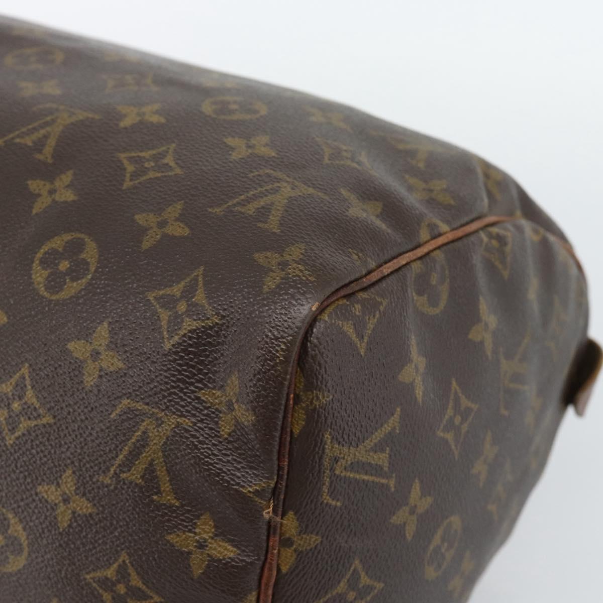 LOUIS VUITTON Monogram Speedy 30 Hand Bag M41526 LV Auth 189818