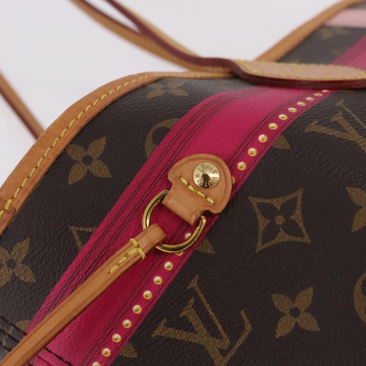 LOUIS VUITTON Summer Trunk Collection Neverfull MM Bag M41390 LV Auth 189826SV