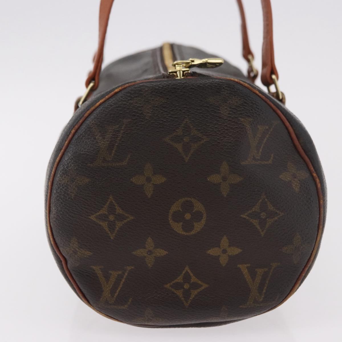 LOUIS VUITTON Monogram Papillon 30 Hand Bag M51385 LV Auth 189848