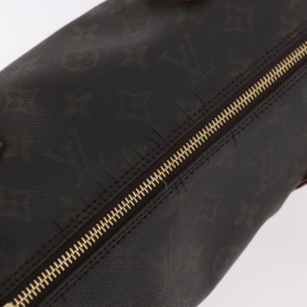 LOUIS VUITTON Monogram Papillon 30 Hand Bag M51385 LV Auth 189848