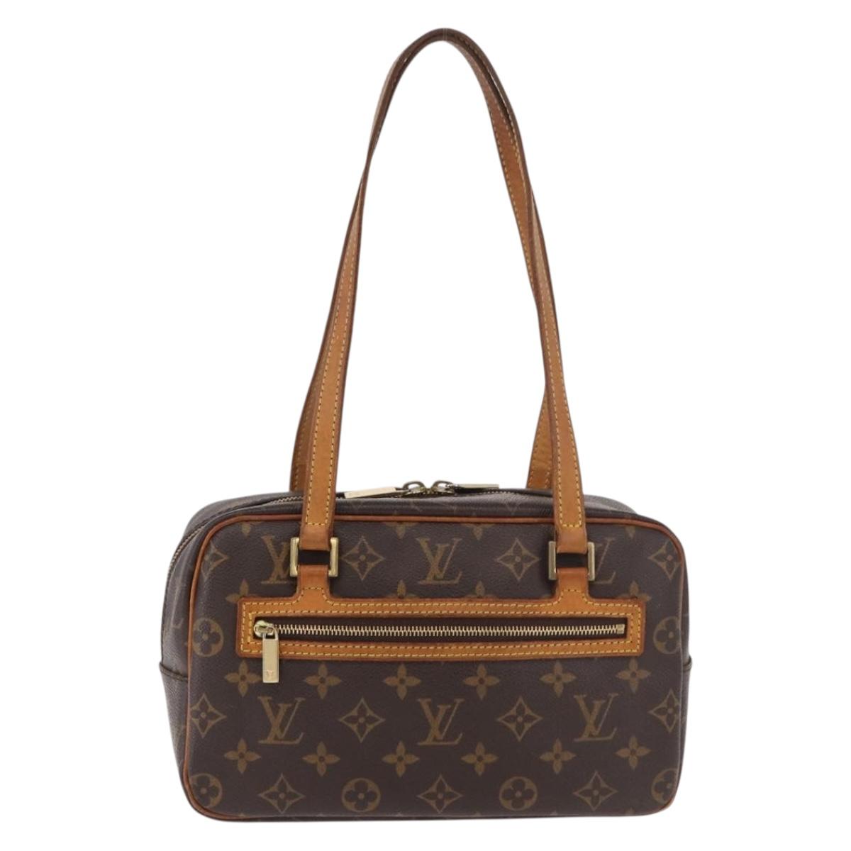 LOUIS VUITTON Monogram Cite MM Hand Bag M51182 LV Auth 189854