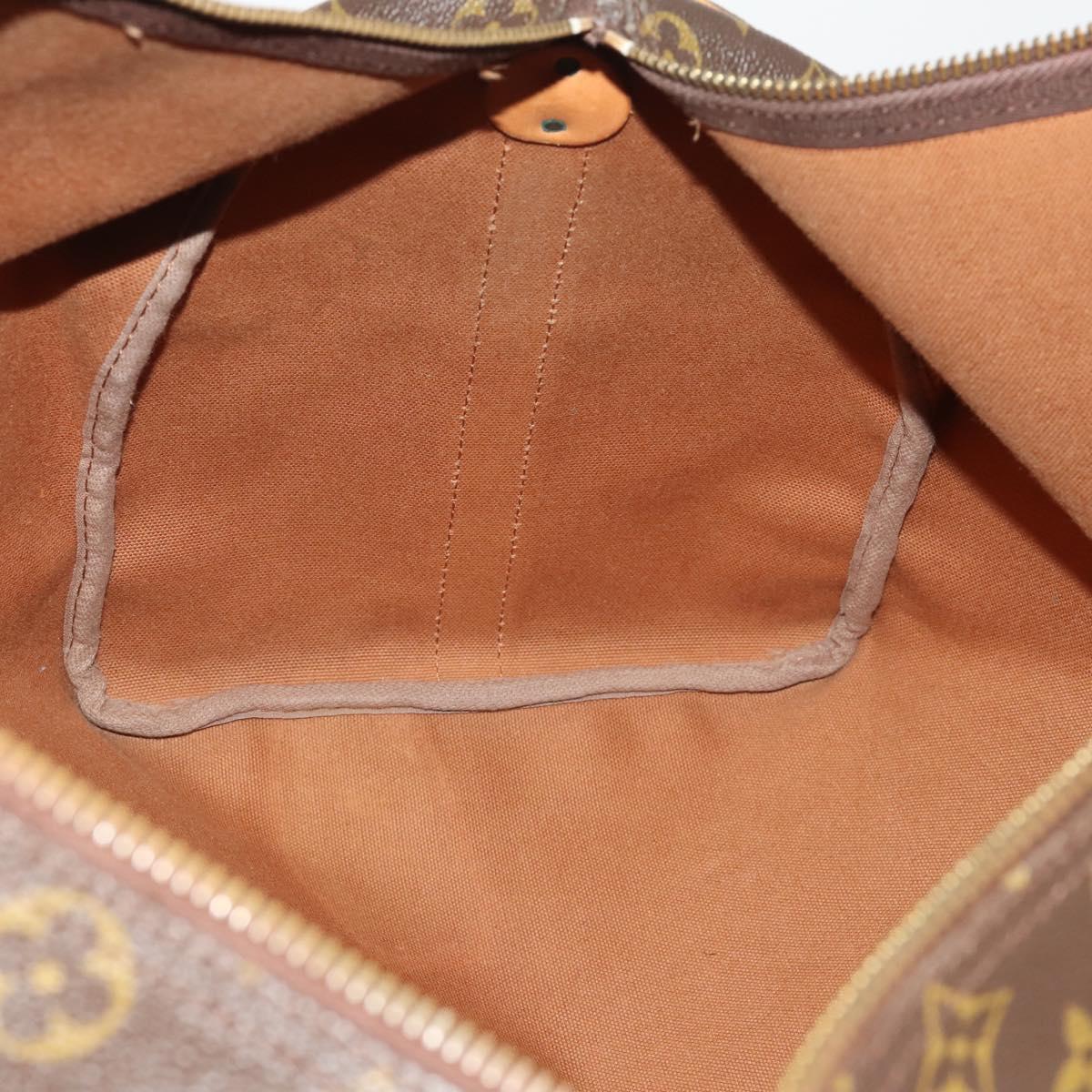 LOUIS VUITTON Monogram Keepall Bandouliere 50 Boston Bag M41416 LV Auth 189856