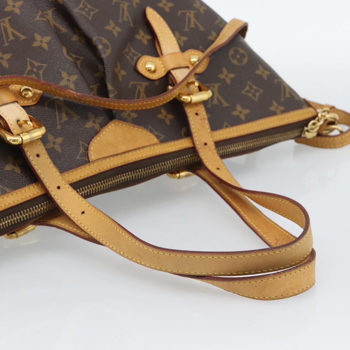 LOUIS VUITTON Monogram Palermo GM Tote Bag M40146 LV Auth 189868