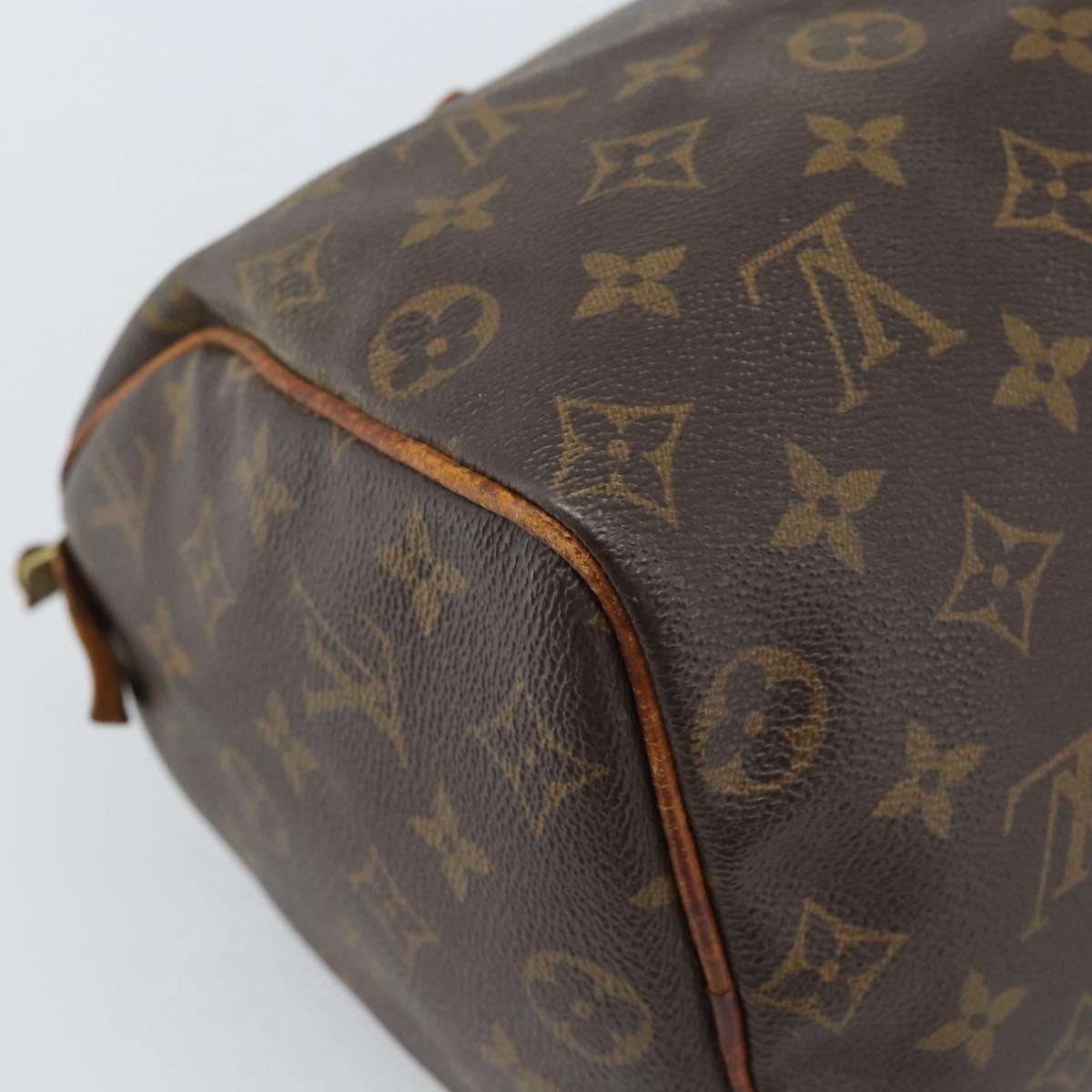LOUIS VUITTON Monogram Speedy 25 Hand Bag M41528 LV Auth 189873