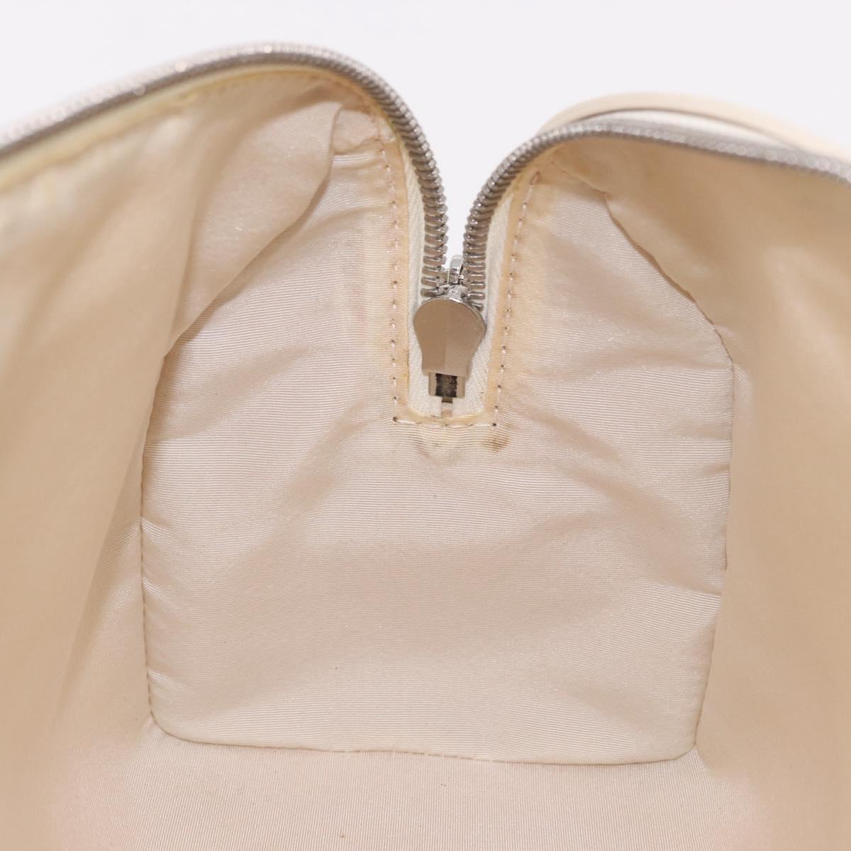 LOUIS VUITTON Damier Cubic Speedy EW Bag Leather Yellow M48912 LV Auth 189876SM