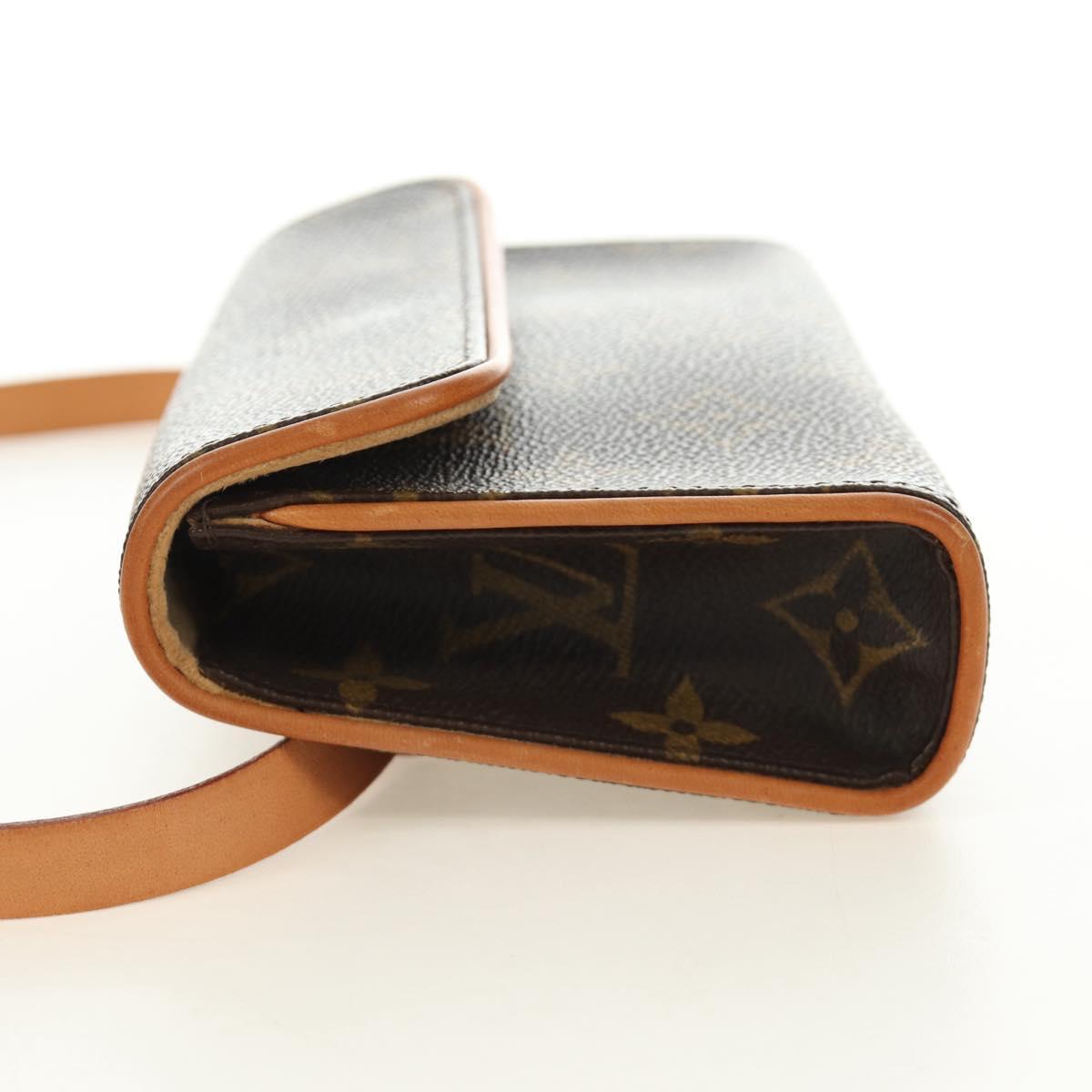 LOUIS VUITTON Monogram Pochette Florentine Waist bag M51855 LV Auth 189881V