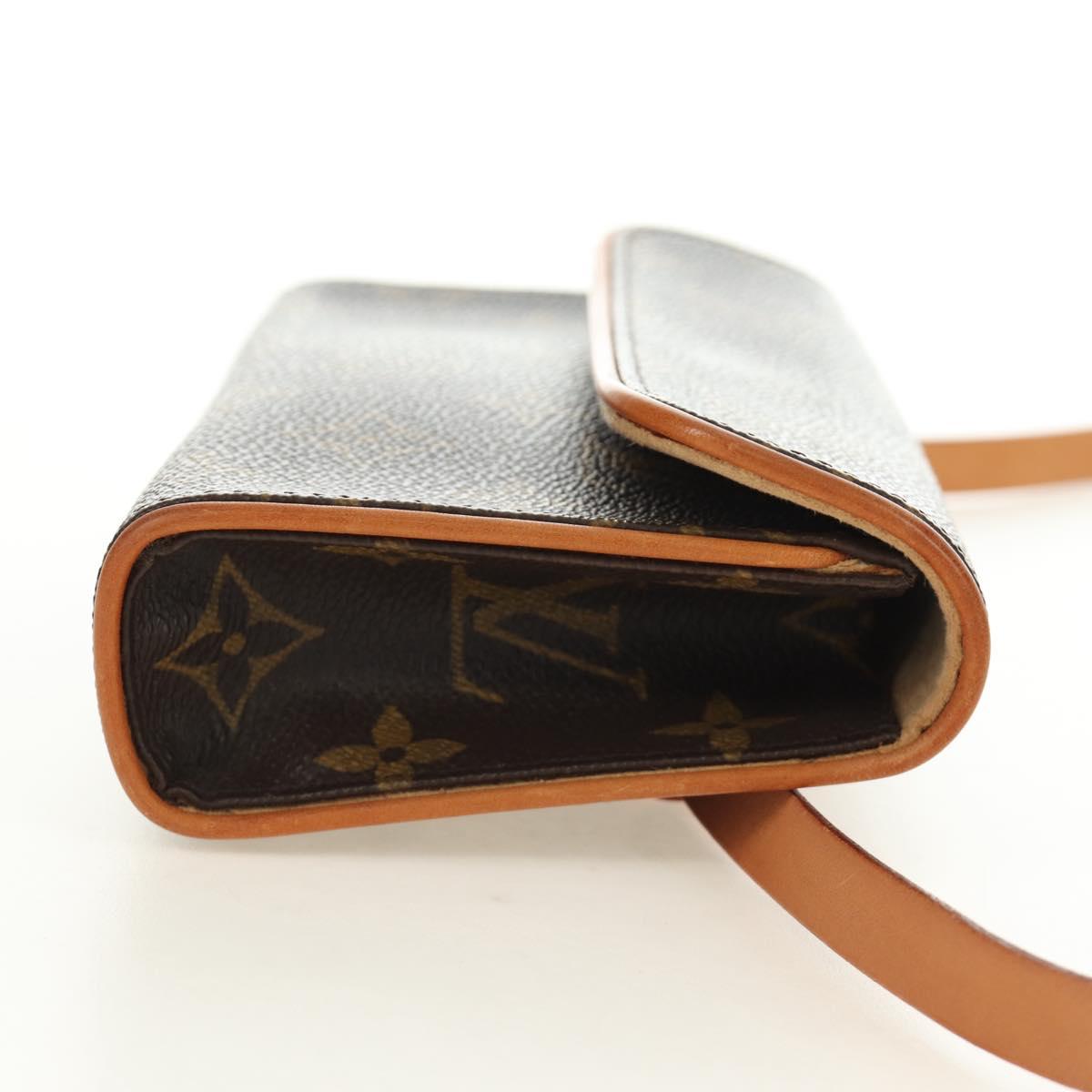 LOUIS VUITTON Monogram Pochette Florentine Waist bag M51855 LV Auth 189881V