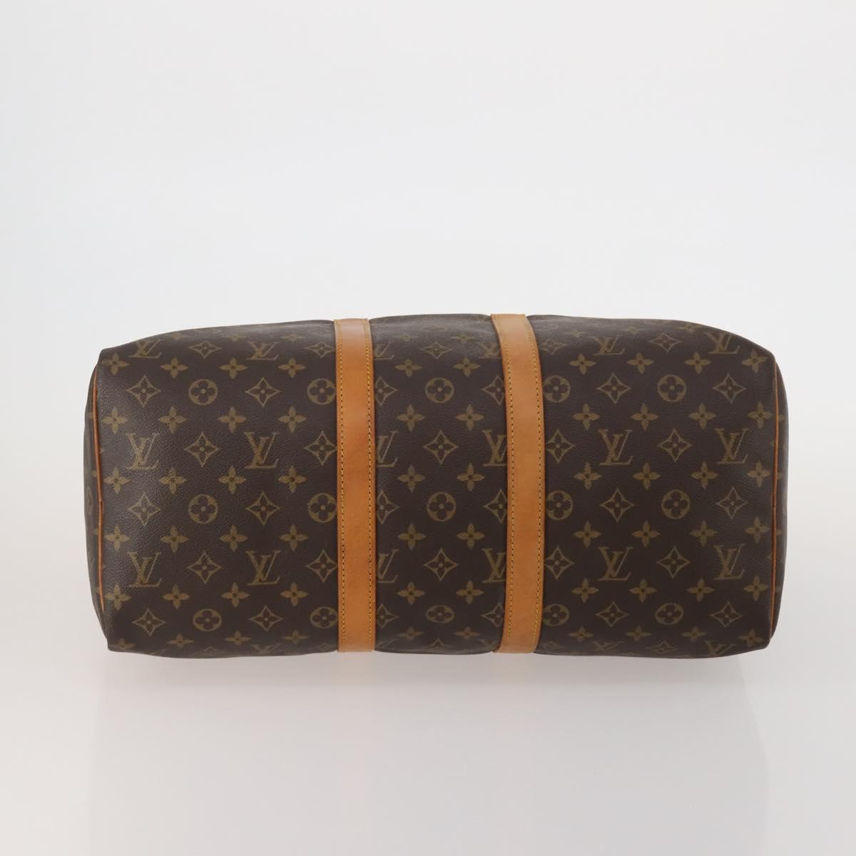 LOUIS VUITTON Monogram Keepall 45 Boston Bag M41428 LV Auth 189882