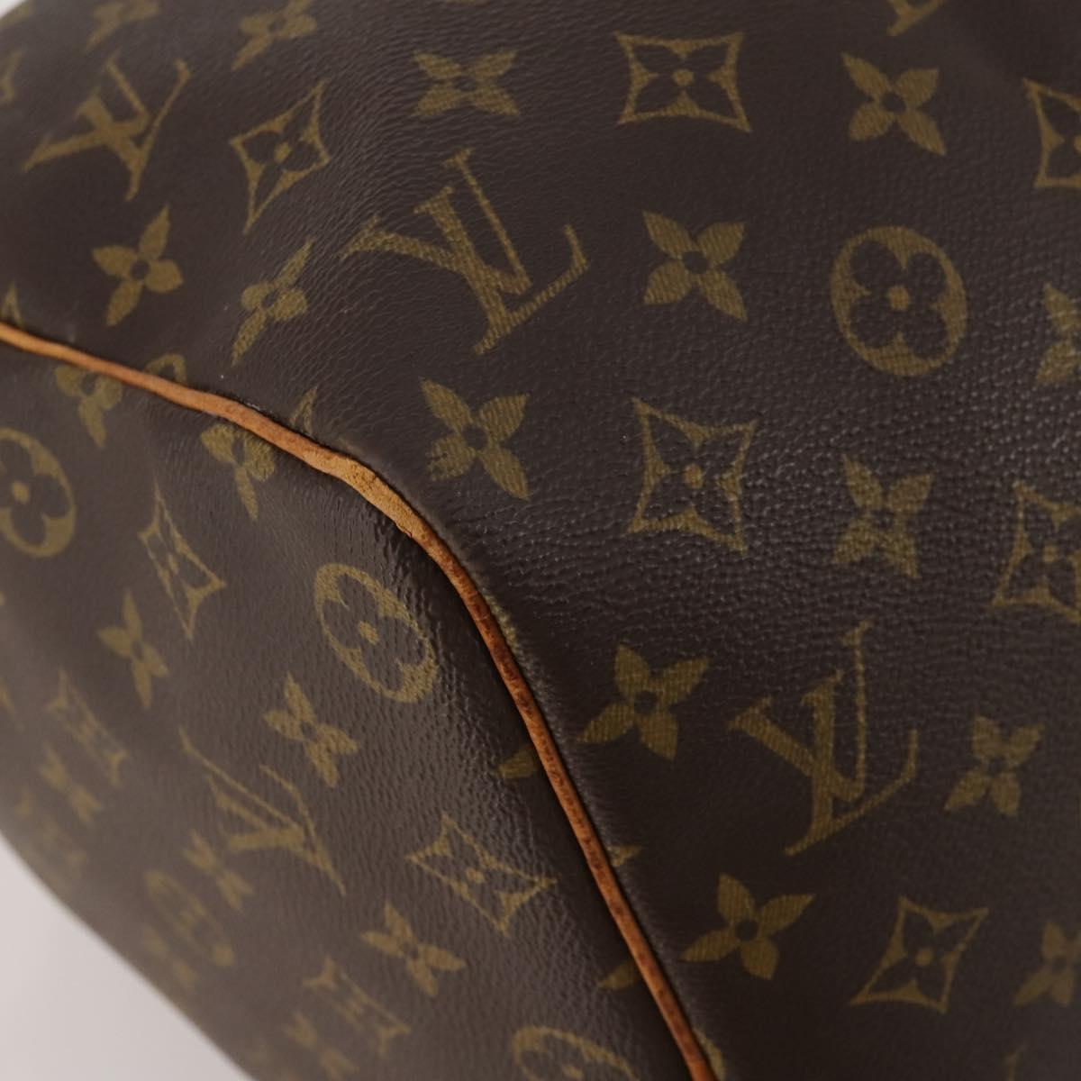 LOUIS VUITTON Monogram Keepall 45 Boston Bag M41428 LV Auth 189883