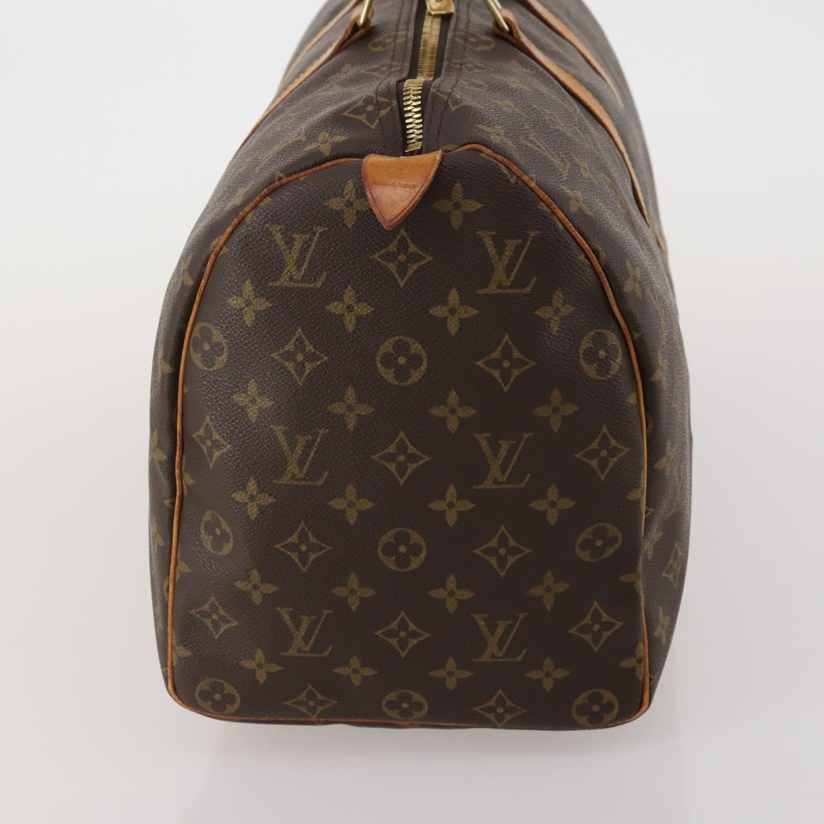LOUIS VUITTON Monogram Keepall 45 Boston Bag M41428 LV Auth 189883