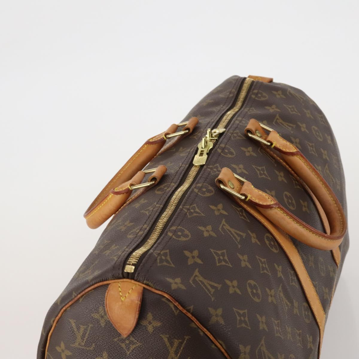 LOUIS VUITTON Monogram Keepall 45 Boston Bag M41428 LV Auth 189883