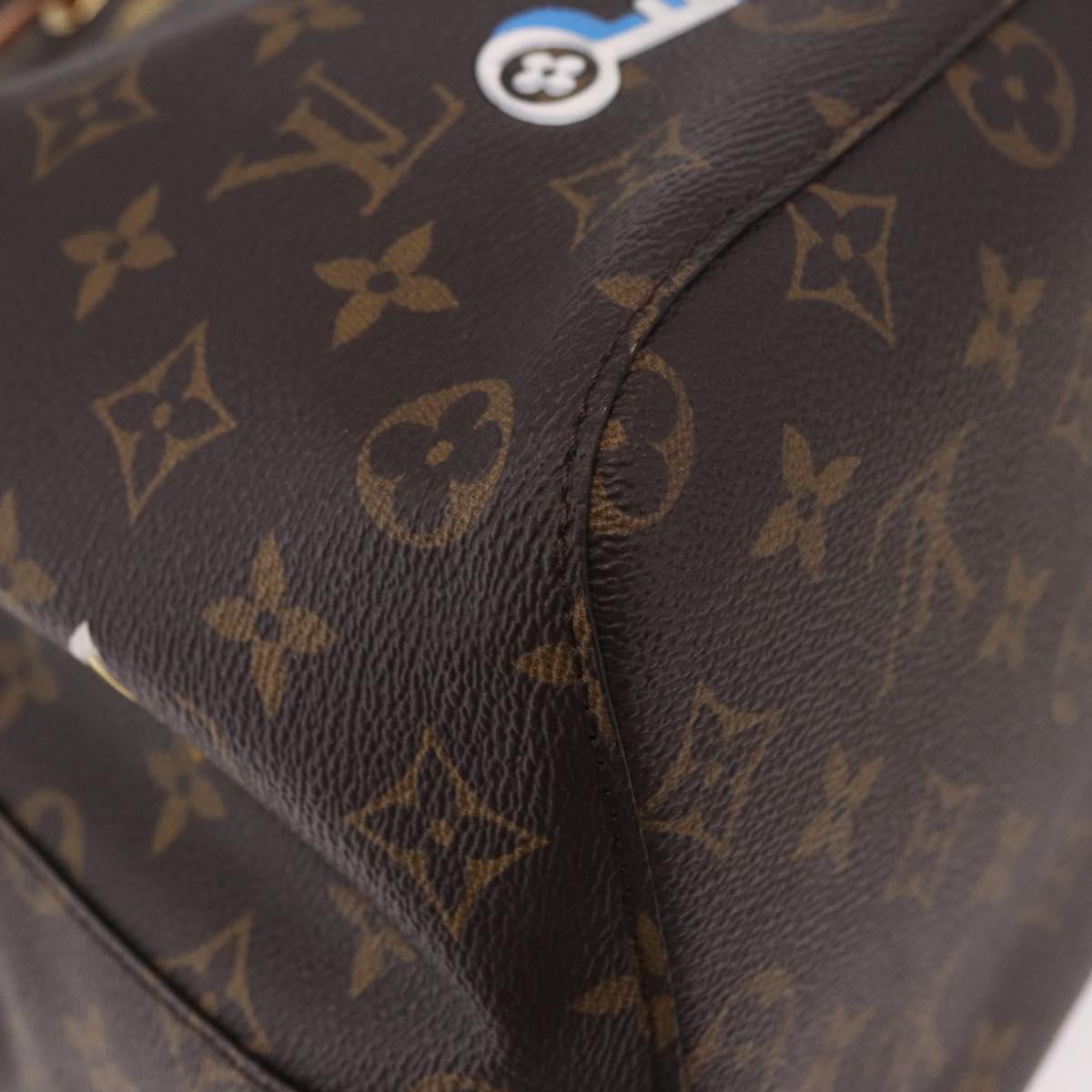 LOUIS VUITTON Monogram Love Rock Neo Noe MM Bag M46473 LV Auth 189885SAM