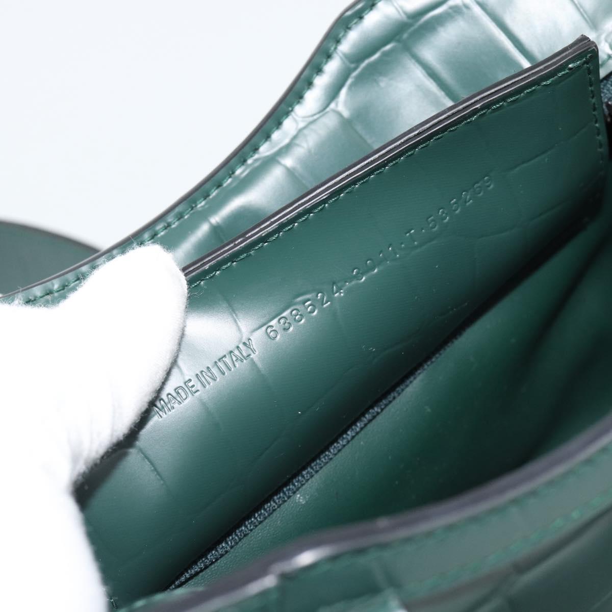 BALENCIAGA Neo Classic City Hand Bag Leather 2way Green 638524 Auth 189890SM