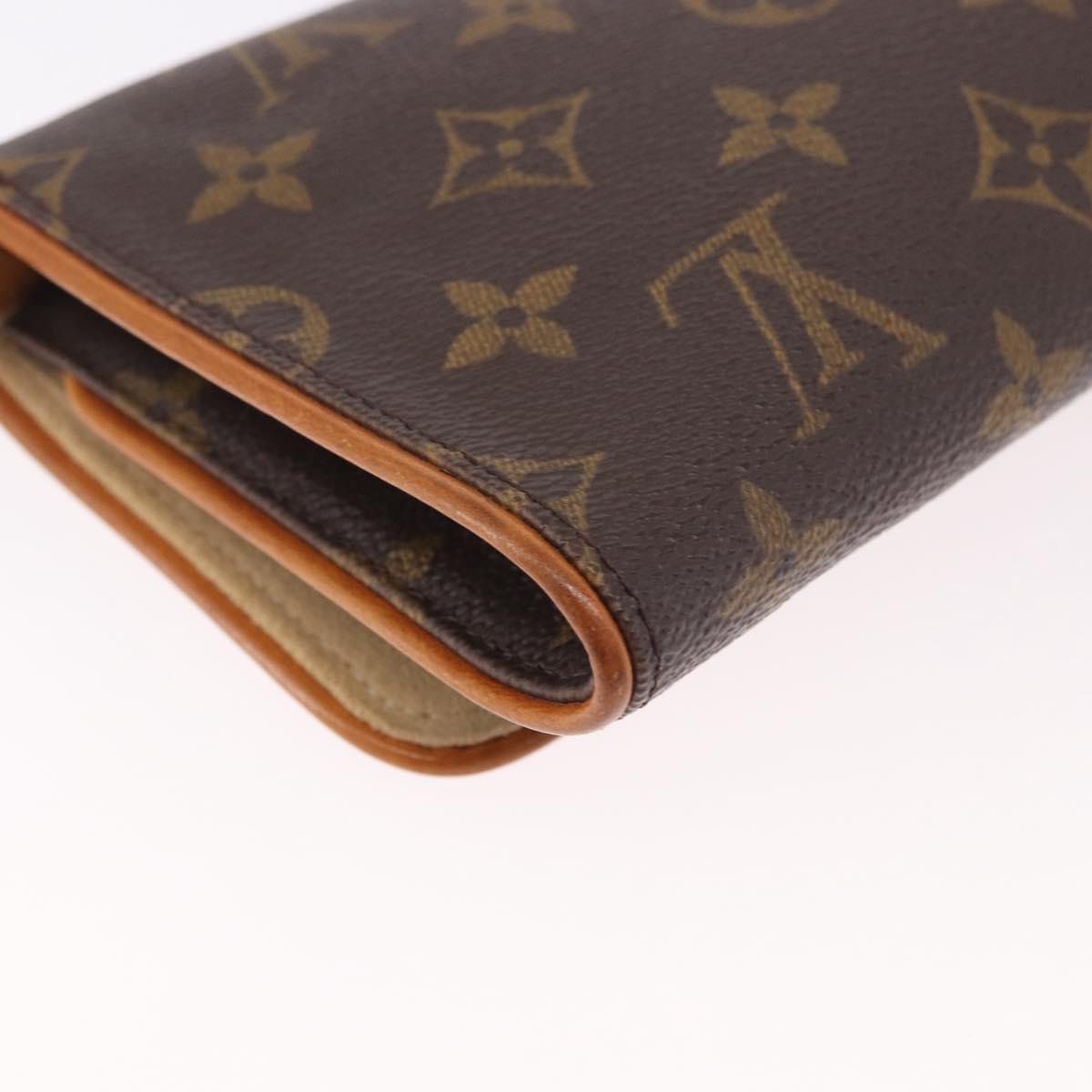 LOUIS VUITTON Monogram Pochette Twin GM Shoulder Bag M51852 LV Auth 189895A