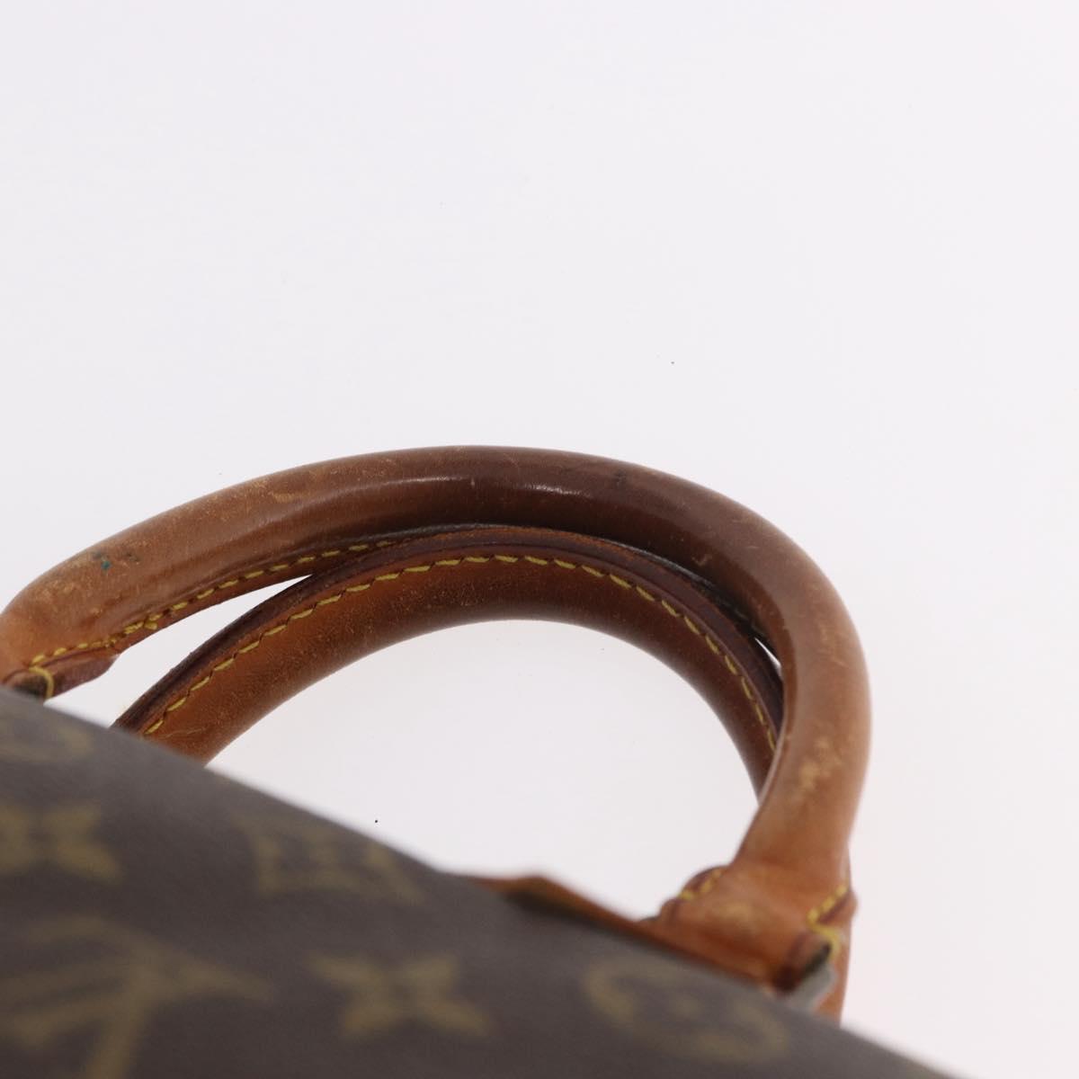 LOUIS VUITTON Monogram Speedy 35 Hand Bag M41524 LV Auth 189900