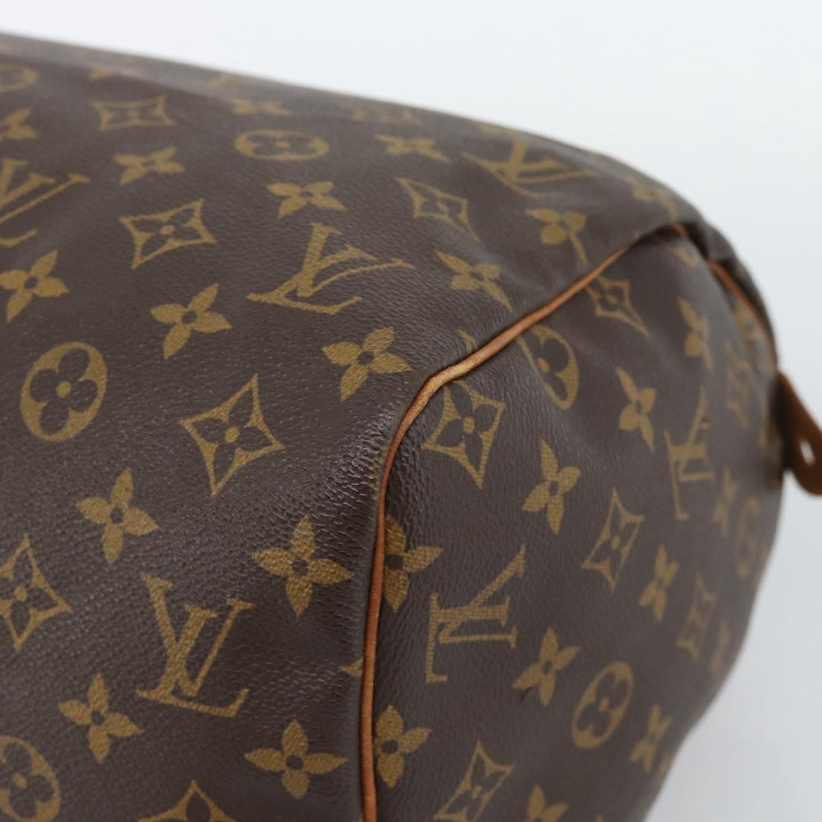 LOUIS VUITTON Monogram Speedy 30 Hand Bag M41526 LV Auth 189903