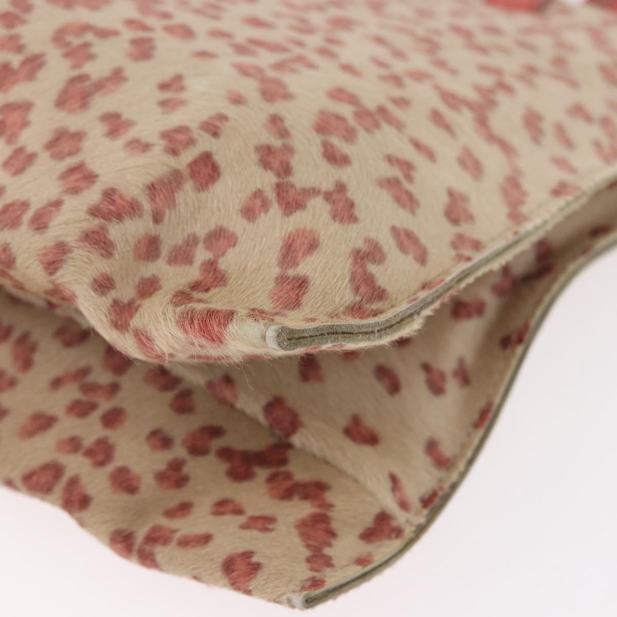 BOTTEGAVENETA Hand Bag Harako leather Beige Gold Auth 189905