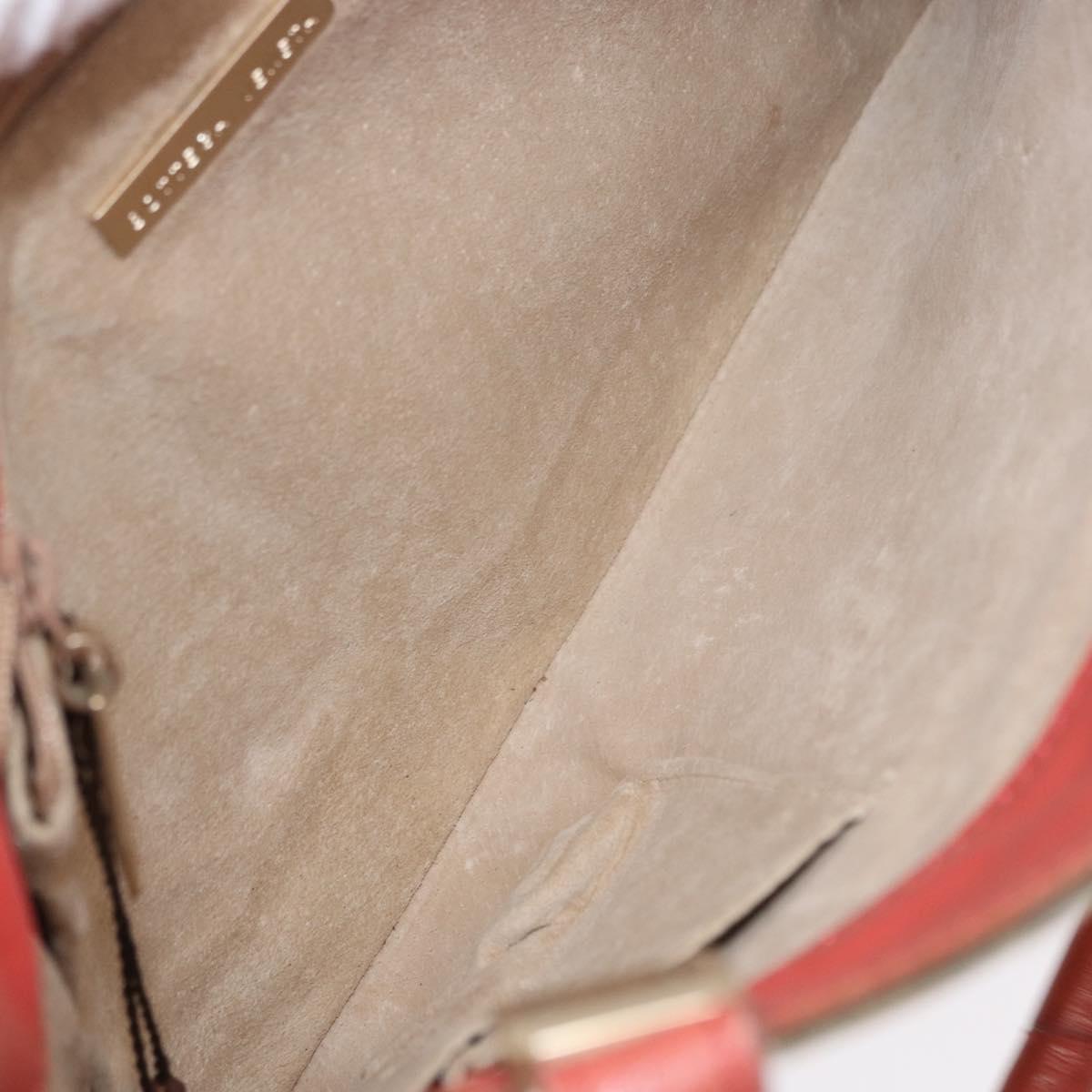 BOTTEGAVENETA Hand Bag Harako leather Beige Gold Auth 189905