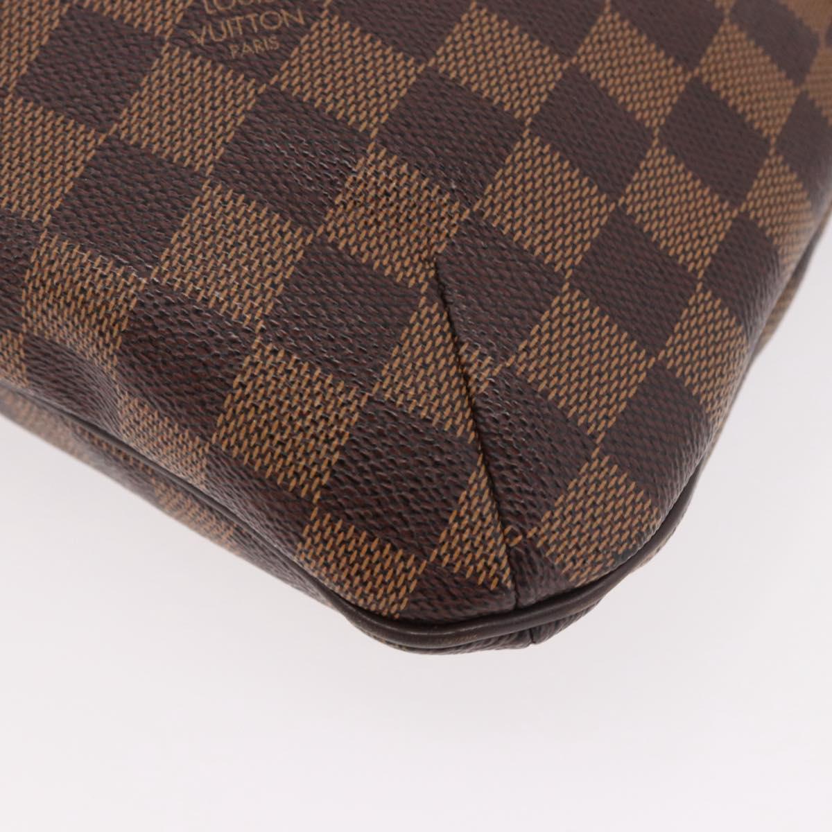 LOUIS VUITTON Damier Ebene Bloomsbury PM Shoulder Bag N42251 LV Auth 189907
