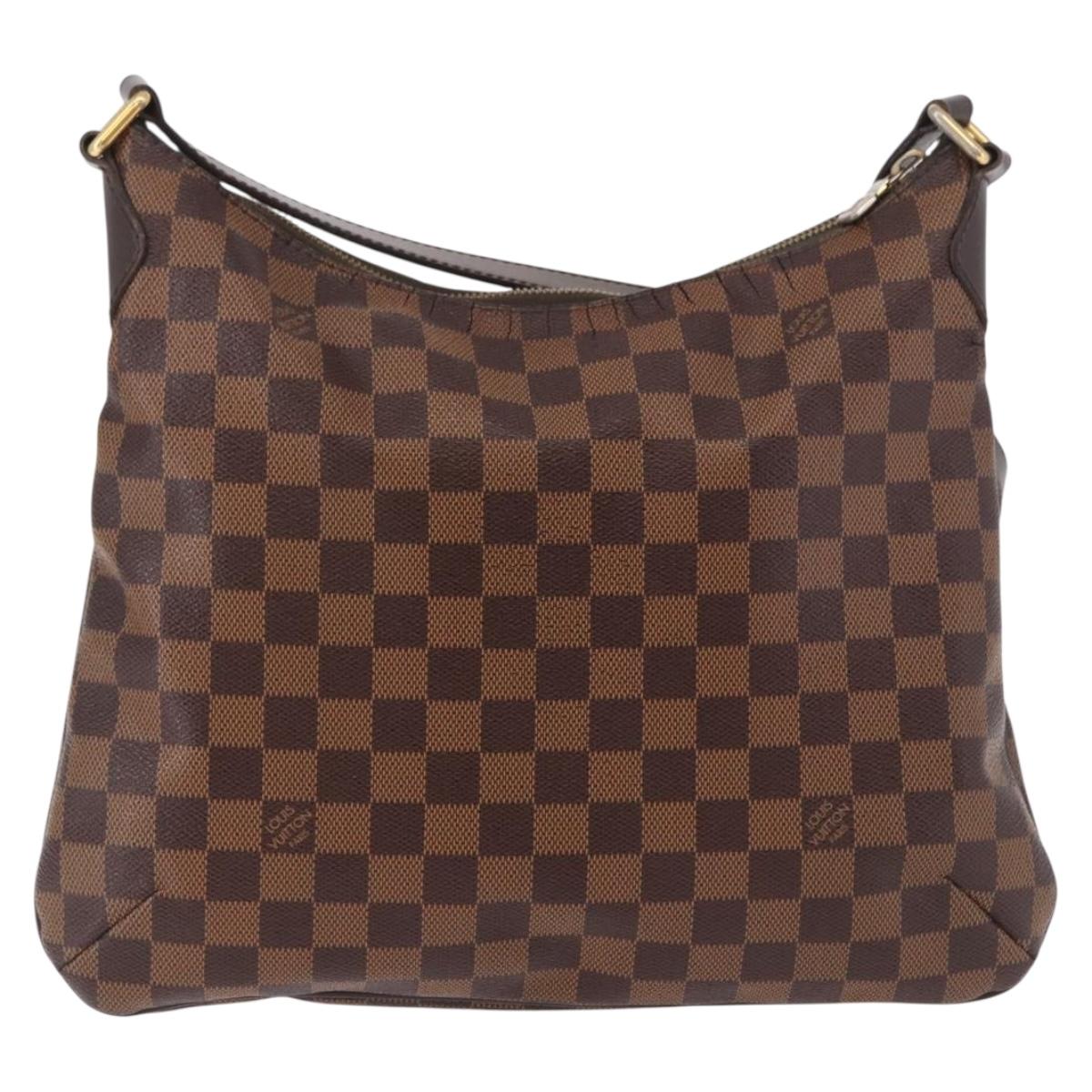 LOUIS VUITTON Damier Ebene Bloomsbury PM Shoulder Bag N42251 LV Auth 189907